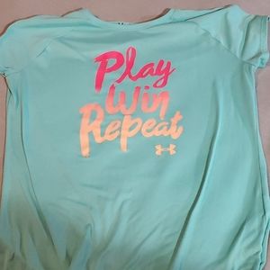 YXL Under Armour Dri Fit Tee